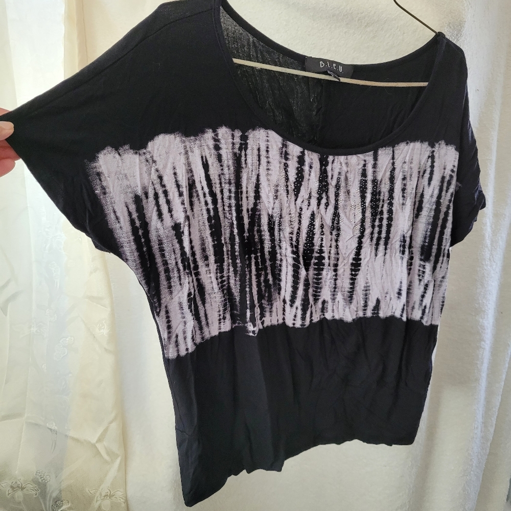 (987) B.L.E U., Size L ,Top, Blouse